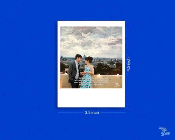 500 Days of Summer x View of Paris from near Montmartre, 1886 Polaroid