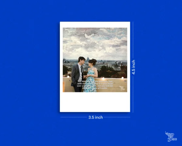 500 Days of Summer x View of Paris from near Montmartre, 1886 Polaroid
