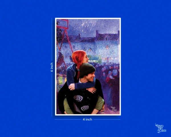 Eternal Sunshine of a Spotless Mind x Carnival at Night Postcard