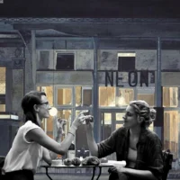 Frances Ha x Cafe Neon(Night) Design Frances Ha x Cafe Neon(Night) Design