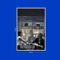 Frances Ha x Cafe Neon(Night) Postcard Frances Ha x Cafe Neon(Night) Postcard