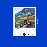 Highway x Les Alpilles, Mountain Landscape near South-Reme Design Music Polaroid