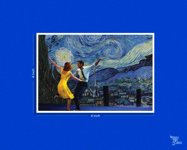 La La Land x Neele Neele Ambar Par x Starry Night Postcard