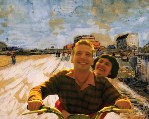 Amelie x Road Running Beside the Paris Ramparts Design