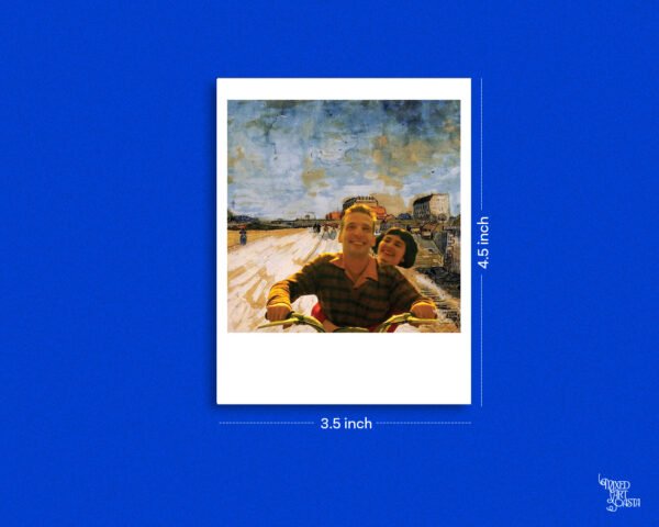 Amelie x Road Running Beside the Paris Ramparts Polaroid