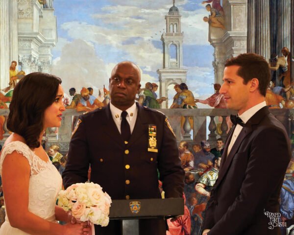 Brooklyn Nine-Nine x The Wedding at Cana x The Blower's Daughter Design Brooklyn Nine-Nine x The Wedding at Cana x The Blower's Daughter Design