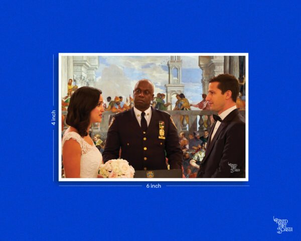 Brooklyn Nine-Nine x The Wedding at Cana x The Blower's Daughter Postcard Brooklyn Nine-Nine x The Wedding at Cana x The Blower's Daughter Postcard