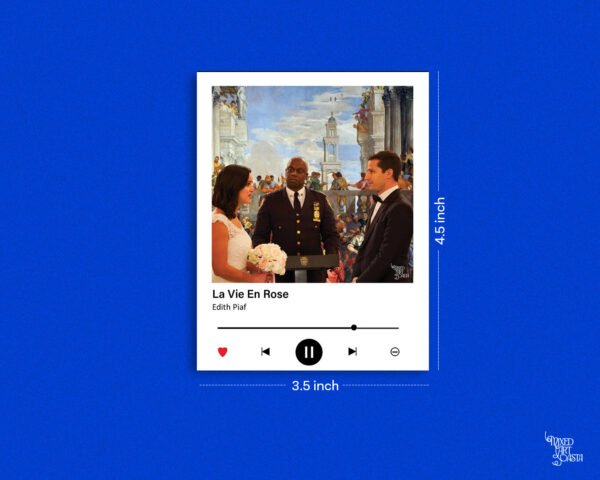 Brooklyn Nine-Nine x The Wedding at Cana x The Blower's Daughter Music Polaroid Brooklyn Nine-Nine x The Wedding at Cana x The Blower's Daughter Music Polaroid