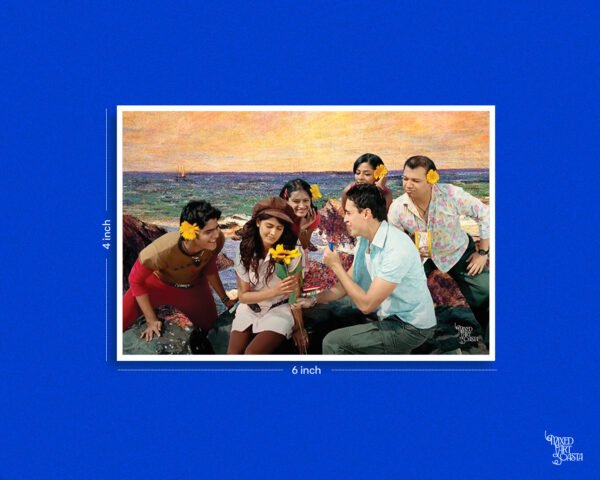 Jaane Tu.. Ya Jaane Na x Rocks and Sea x Kabhi Kabhi Aditi Postcard