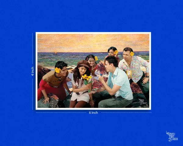 Jaane Tu.. Ya Jaane Na x Rocks and Sea x Kabhi Kabhi Aditi Postcard