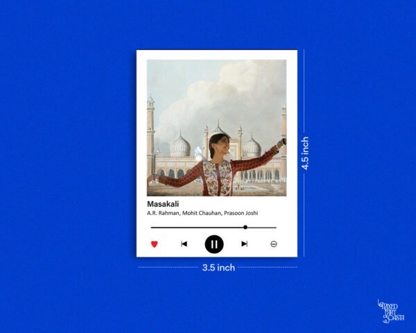 Masakali (2009) x The Jummah Masjid (1797) Music Polaroid