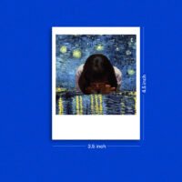 Mia Wallace(Pulp Fiction) x Starry Night Over the Rhone Polaroid