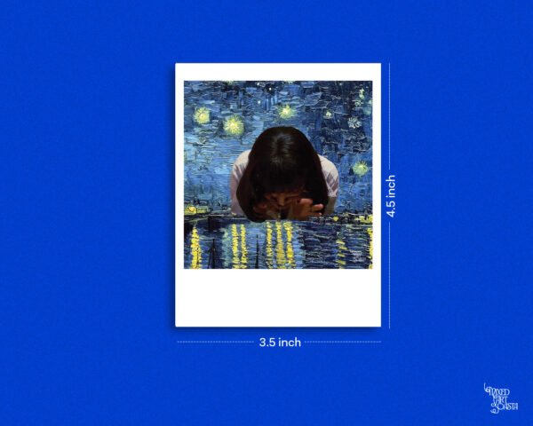 Mia Wallace(Pulp Fiction) x Starry Night Over the Rhone Polaroid