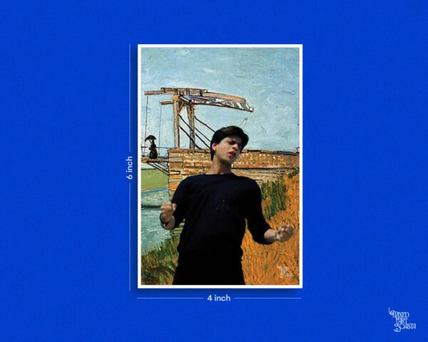 Kal Ho Naa Ho x Langlois Bridge at Arles Postcard