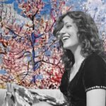 Madhubala x Peach Trees in Blossom Design