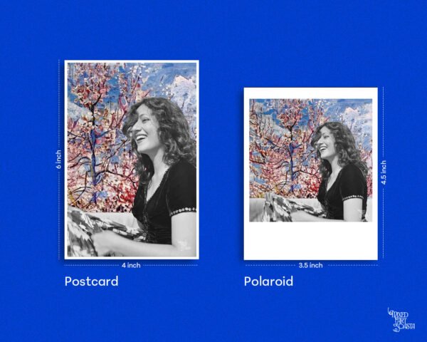 Madhubala x Peach Trees in Blossom Design Variations