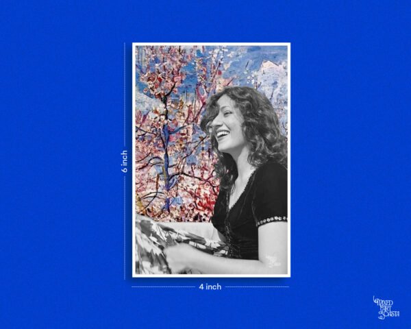 Madhubala x Peach Trees in Blossom Postcard