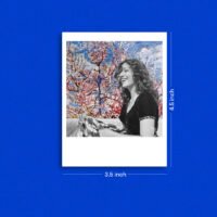 Madhubala x Peach Trees in Blossom Polaroid