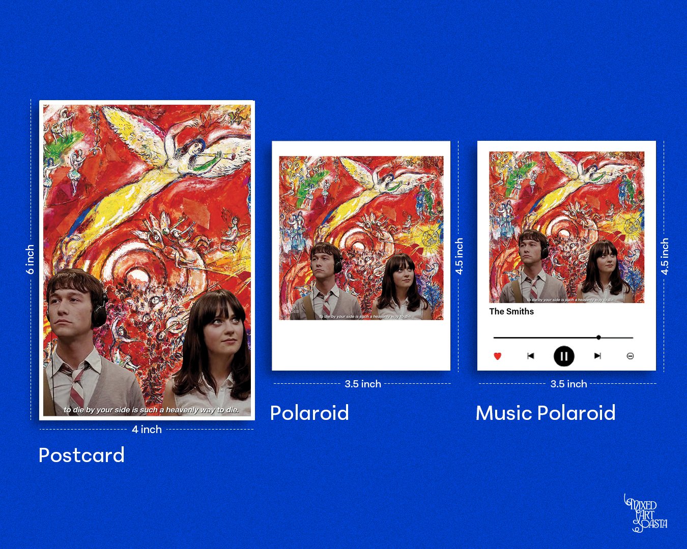 500 Days of Summer x The Smiths x Triumph of Music Designs