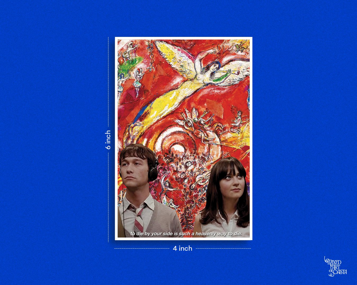 500 Days of Summer x The Smiths x Triumph of Music Postcard