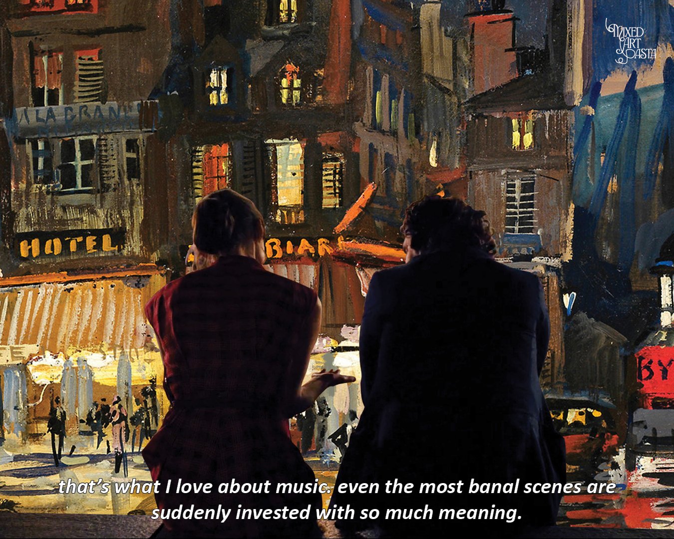 Begin Again (2013) x Paris by Night