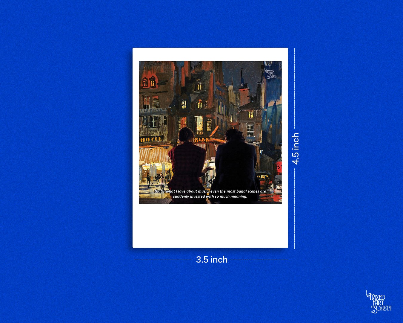 Begin Again (2013) x Paris by Night Polaroid