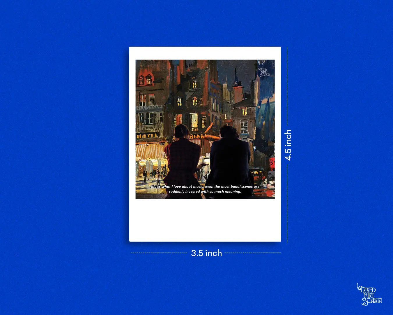 Begin Again (2013) x Paris by Night Polaroid