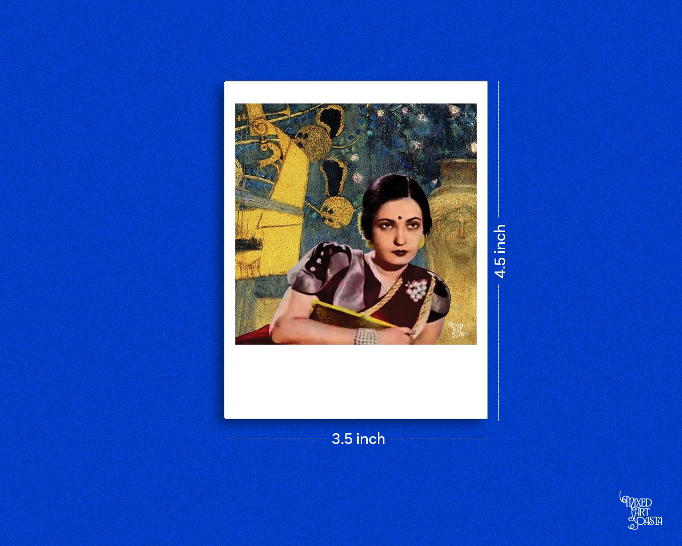 Begum Akhtar x Music by Gustav Klimt Polaroid