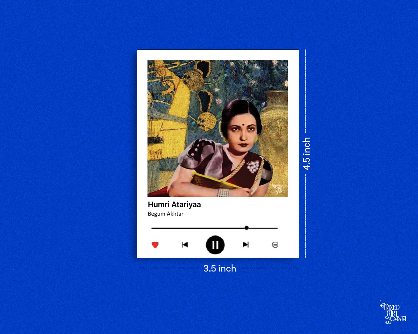 Begum Akhtar x Music by Gustav Klimt Music Polaroid