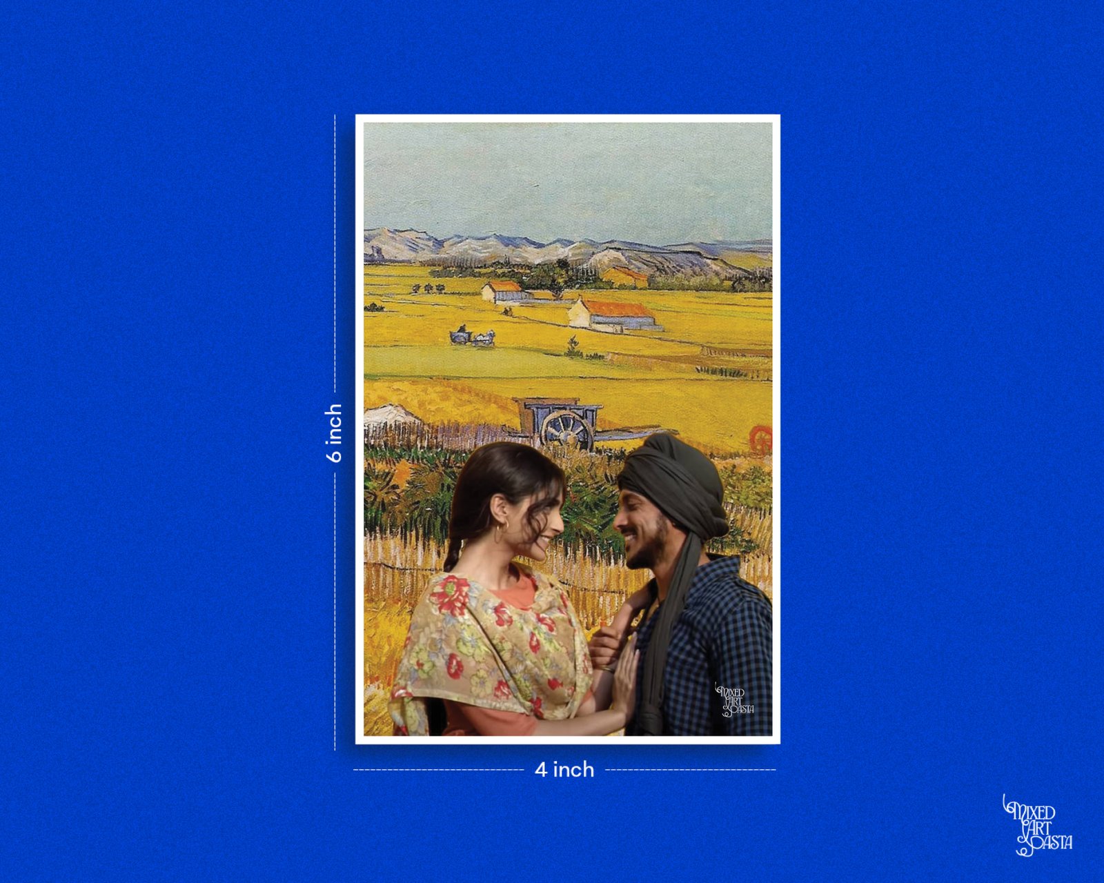 Bhaag Milkha Bhaag x The Harvest x O Rangrez Postcard