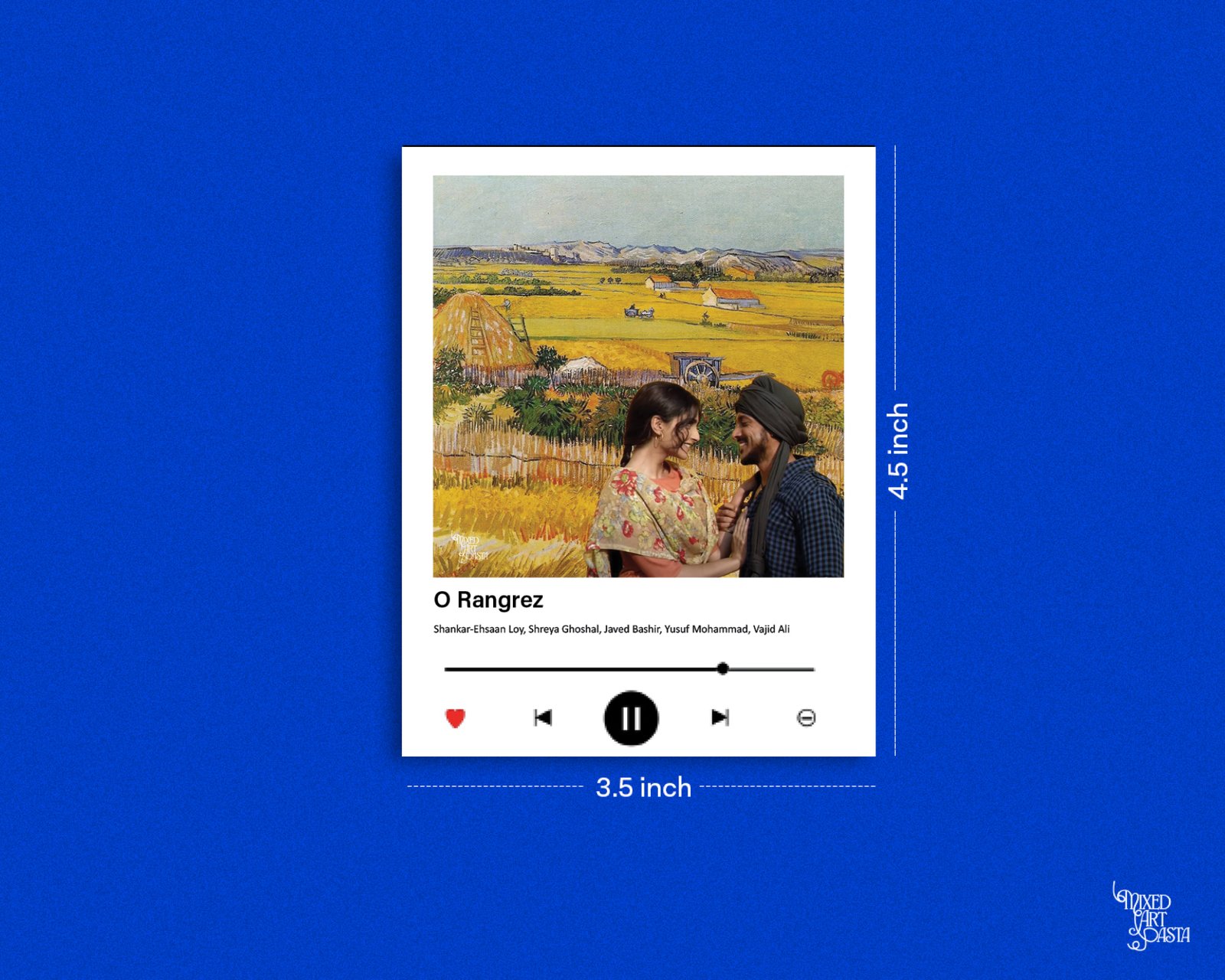 Bhaag Milkha Bhaag x The Harvest x O Rangrez Music Polaroid