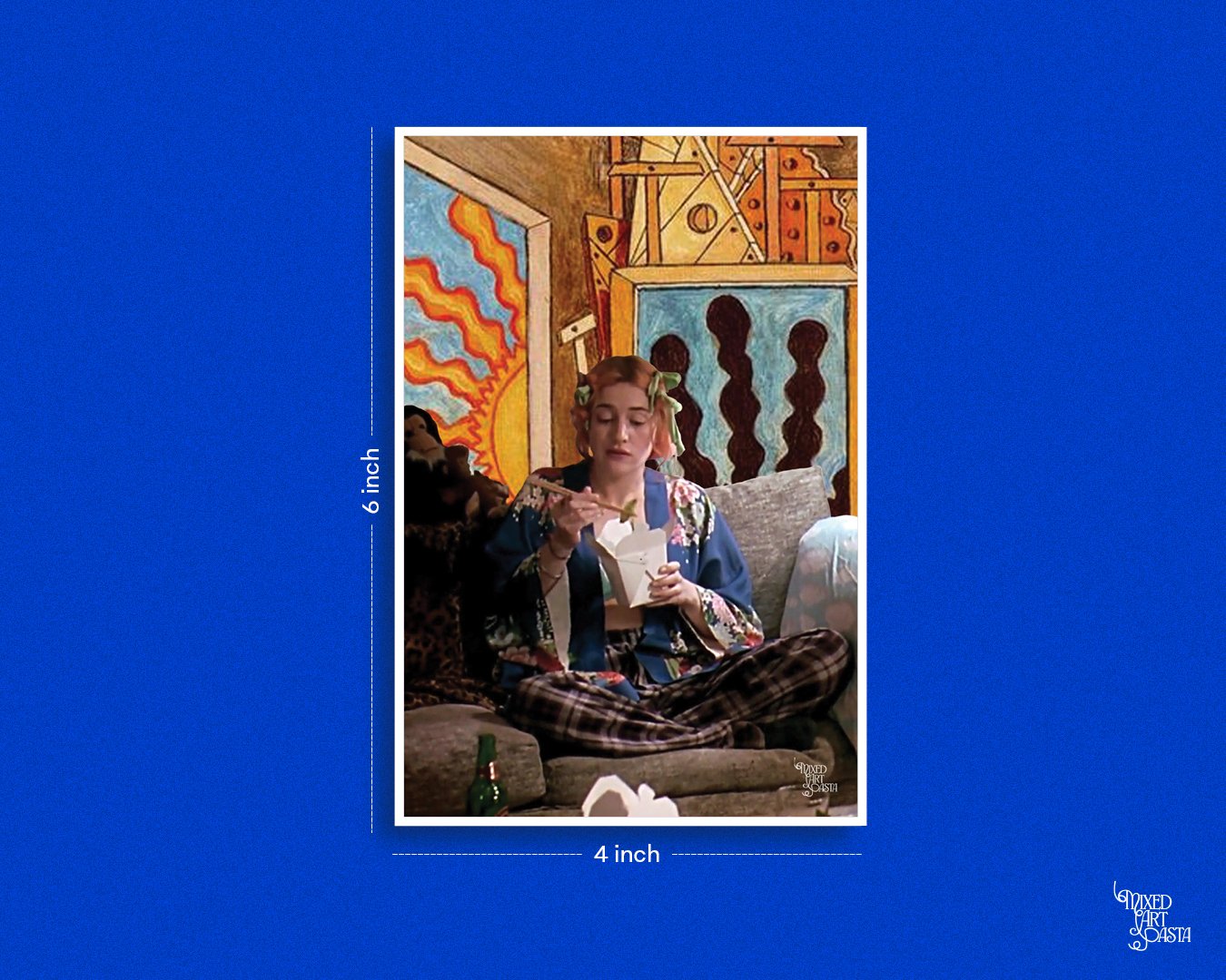 Clementine x Metaphysical Interior with Sun which Dies Postcard Clementine x Metaphysical Interior with Sun which Dies Postcard