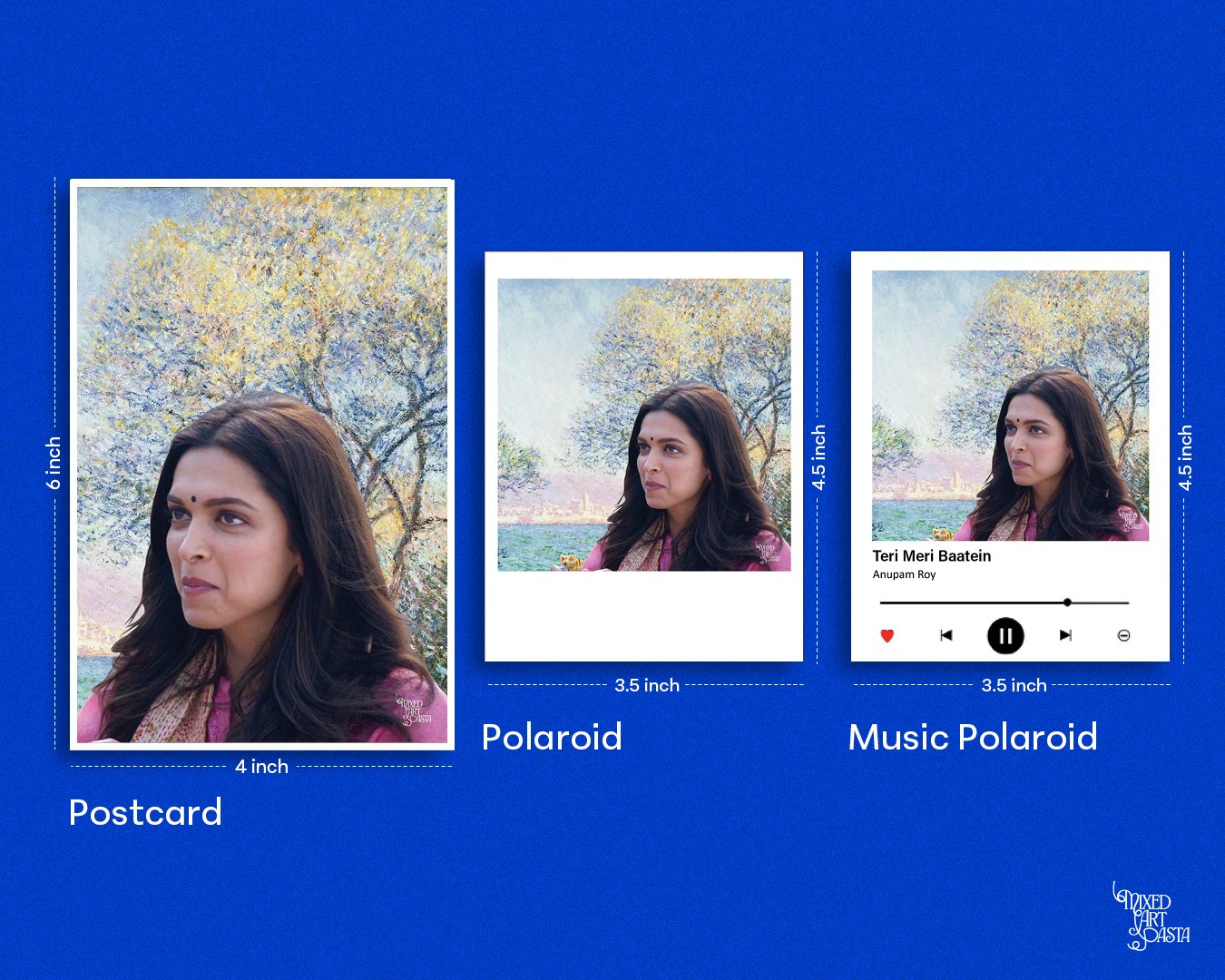 Deepika from Piku x Teri Meri Baatein Designs