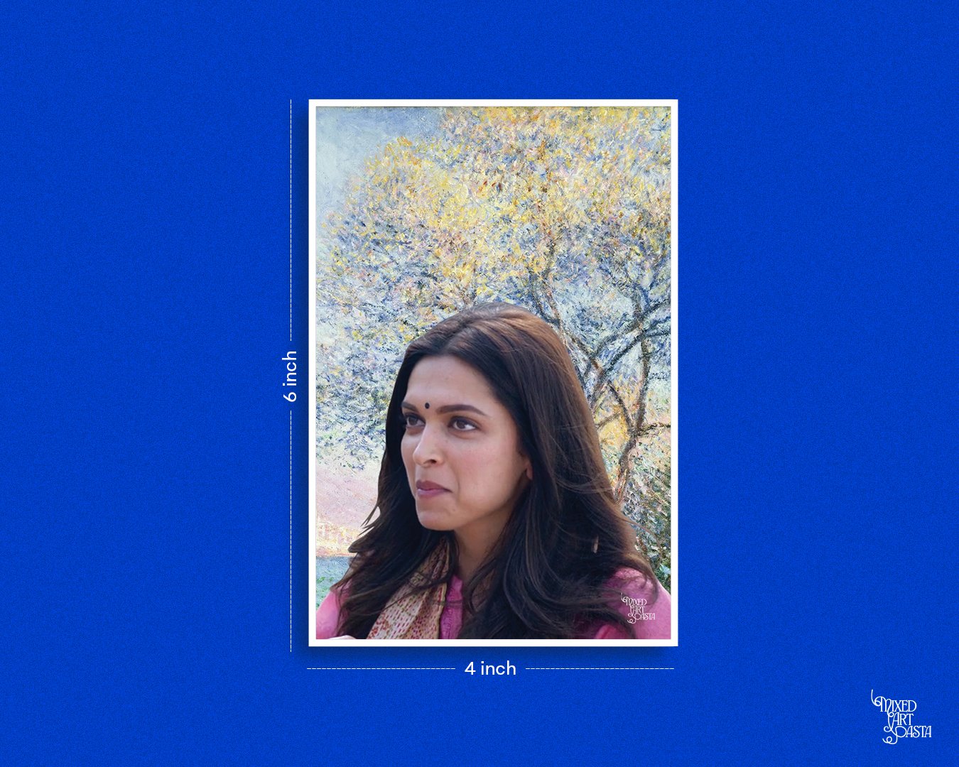 Deepika from Piku x Teri Meri Baatein Postcard