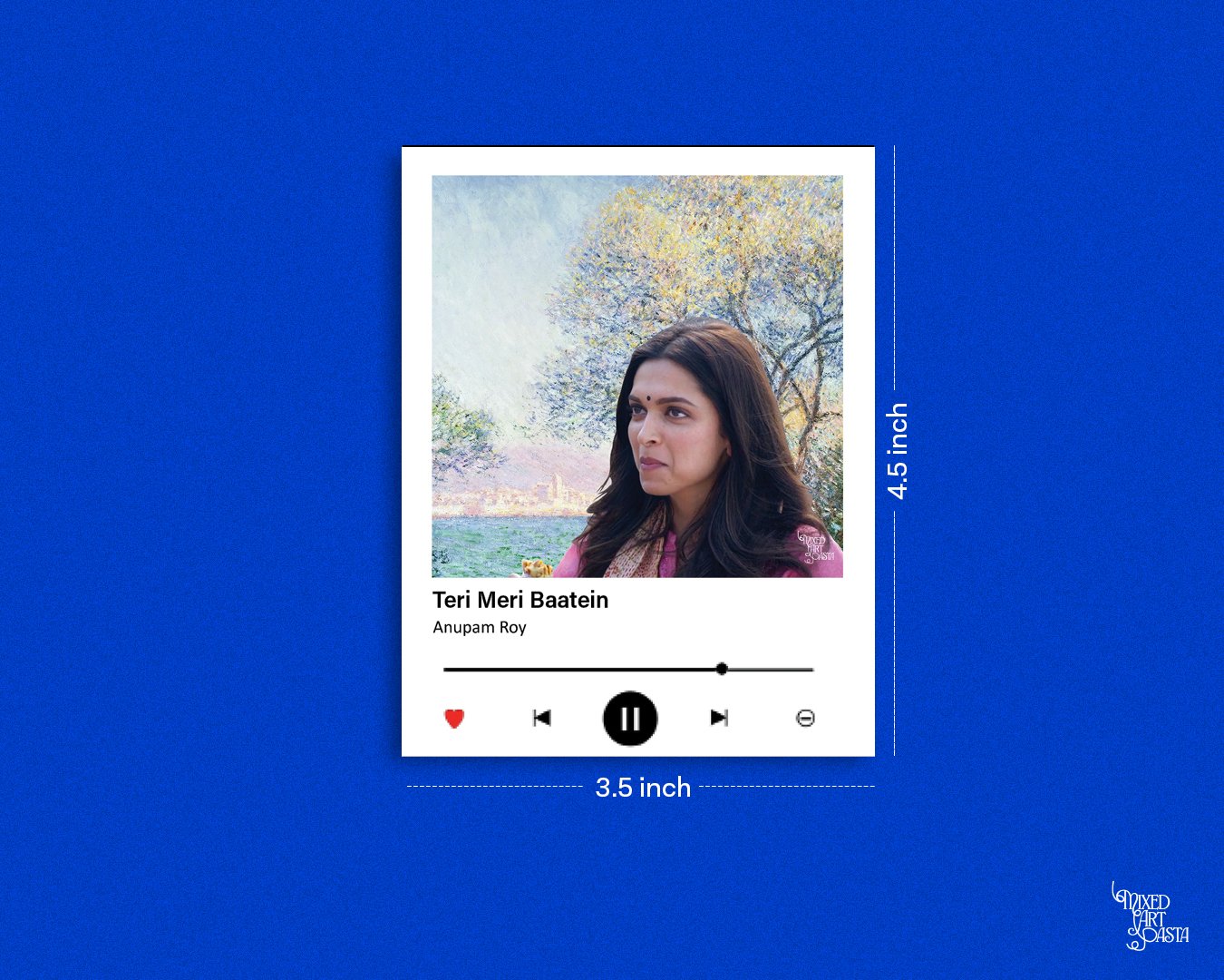 Deepika from Piku x Teri Meri Baatein Music Polaroid