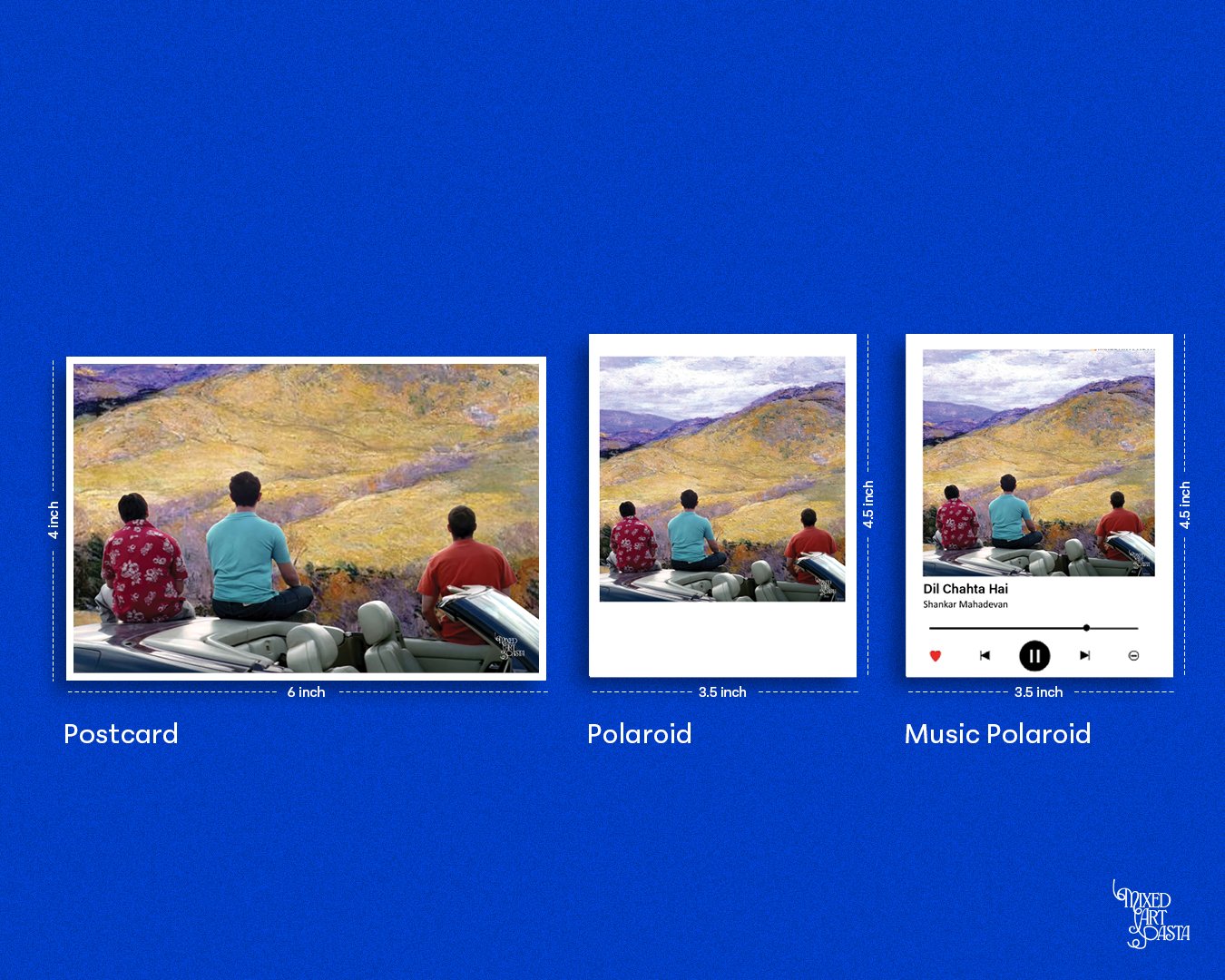 Dil Chahta Hai x Vermont Hills X Dil Chahta Hai Designs