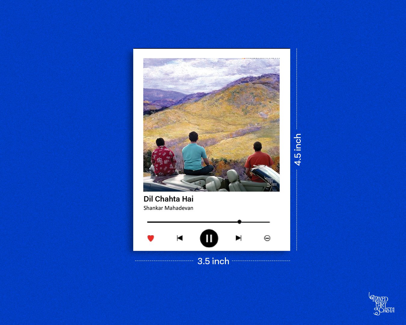 Dil Chahta Hai x Vermont Hills X Dil Chahta Hai Music Polaroid