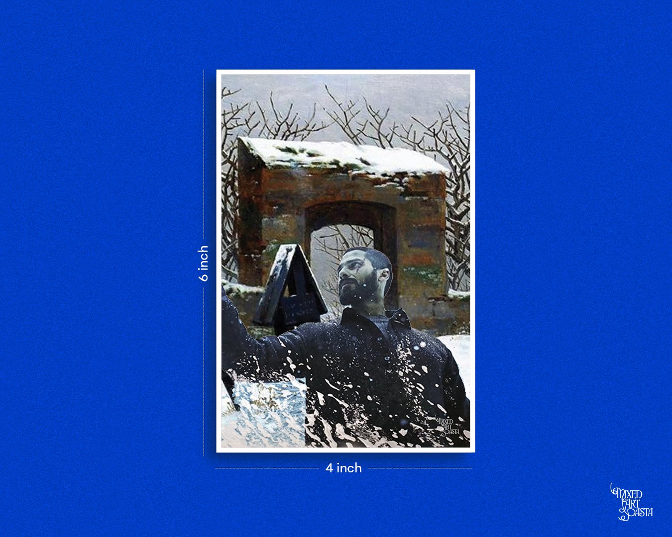 Haider x Graveyard under Snow x So Jao Designs Postcard