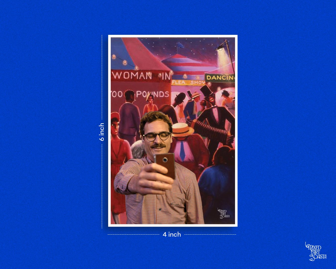 Her(2013) x Carnival(1937) Postcard