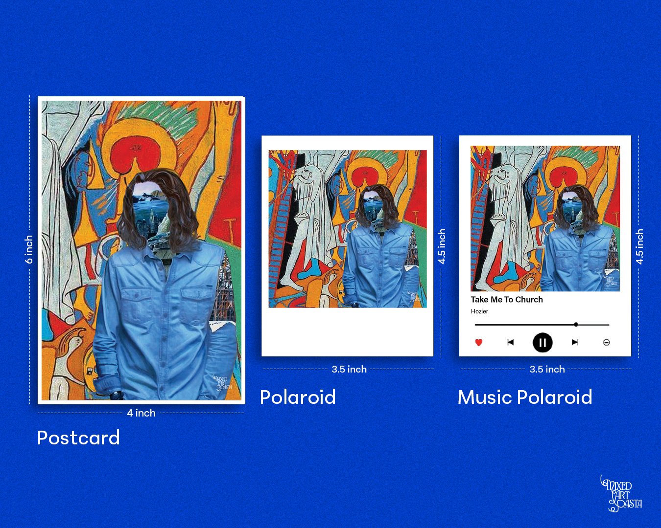 Hozier(album) x Crucifixion x Take Me To Church Designs