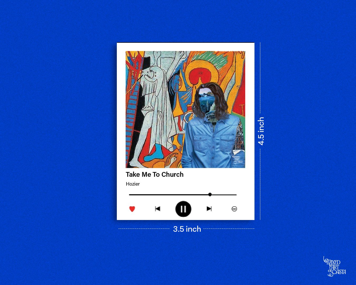 Hozier(album) x Crucifixion x Take Me To Church Music Polaroid