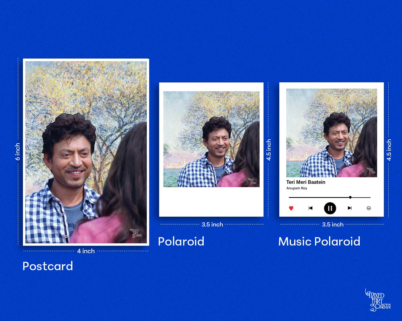 Irrfan from Piku x Teri Meri Baatein Designs