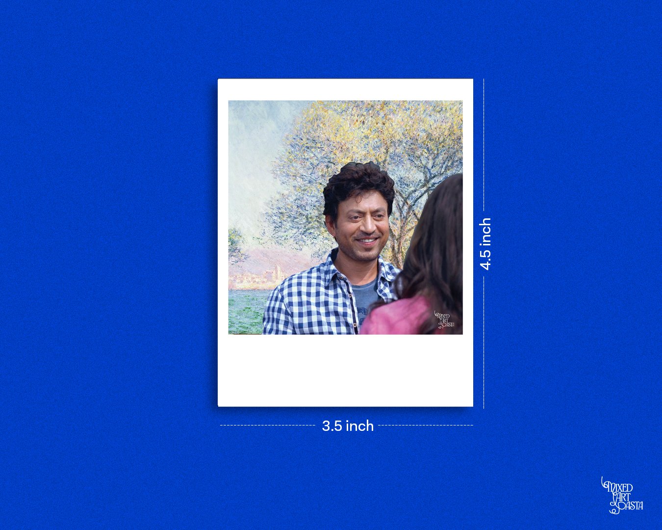 Irrfan from Piku x Teri Meri Baatein Polaroid Irrfan from Piku x Teri Meri Baatein Polaroid