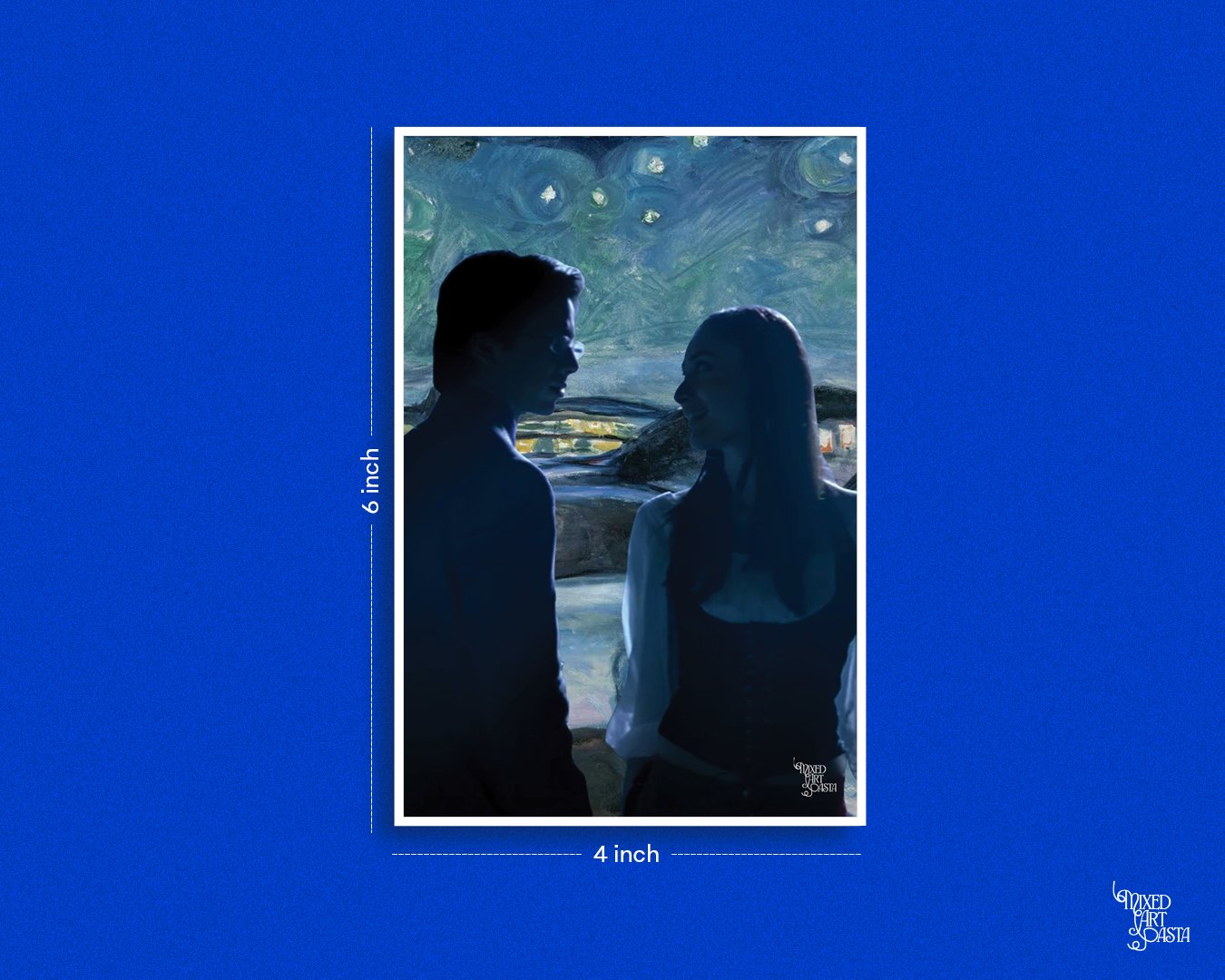 Jab We Met x Starry Night x Tumse Hi Postcard