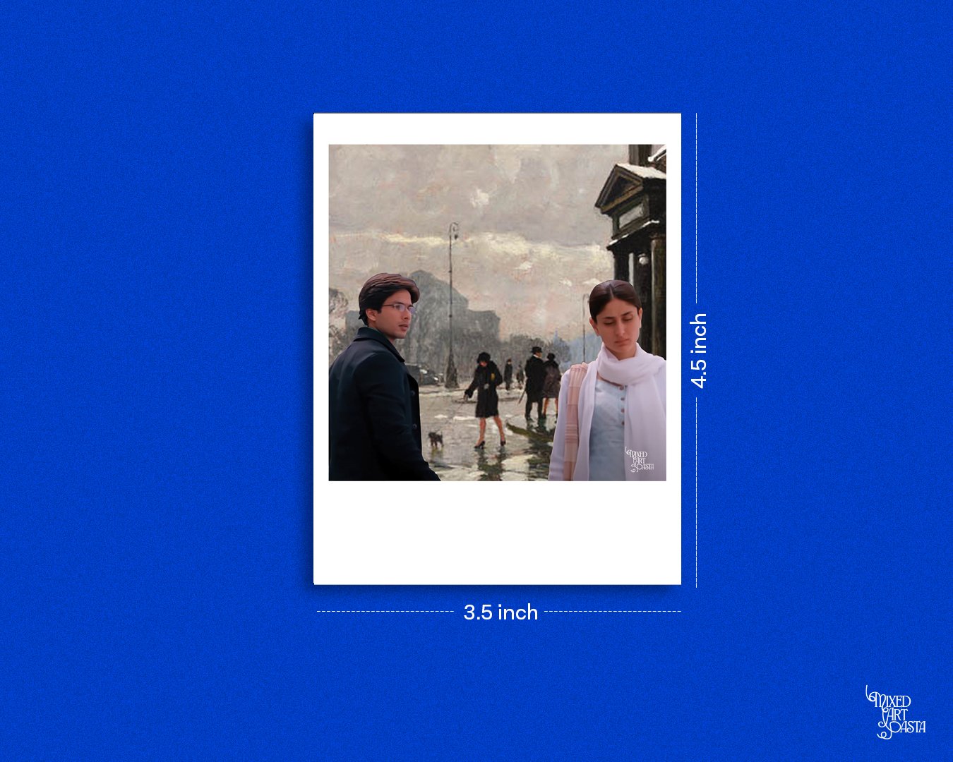 Jab We Met x Winter Street Scene, Copenhagen x Aaoge Jab Tum Polaroid Jab We Met x Winter Street Scene, Copenhagen x Aaoge Jab Tum Polaroid