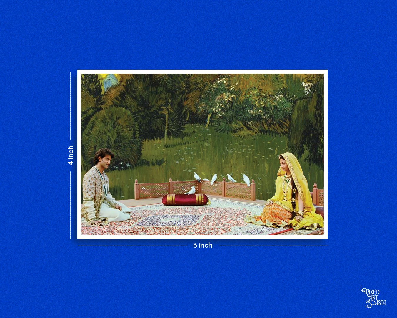 Jodhaa Akbar x Jashn-e-Bahara x Poet's Garden Postcard