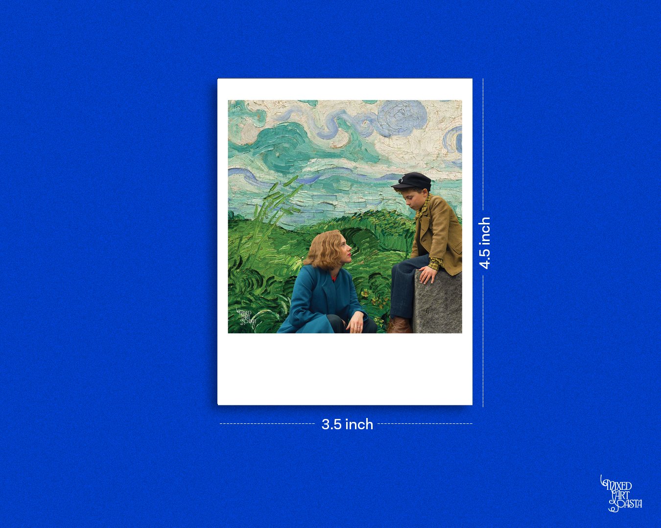 Jojo Rabbit x Green Wheat Fields, Auvers Polaroid