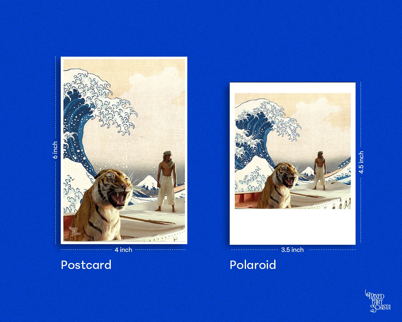 Life of Pi x Great Wave off Kanagawa Designs