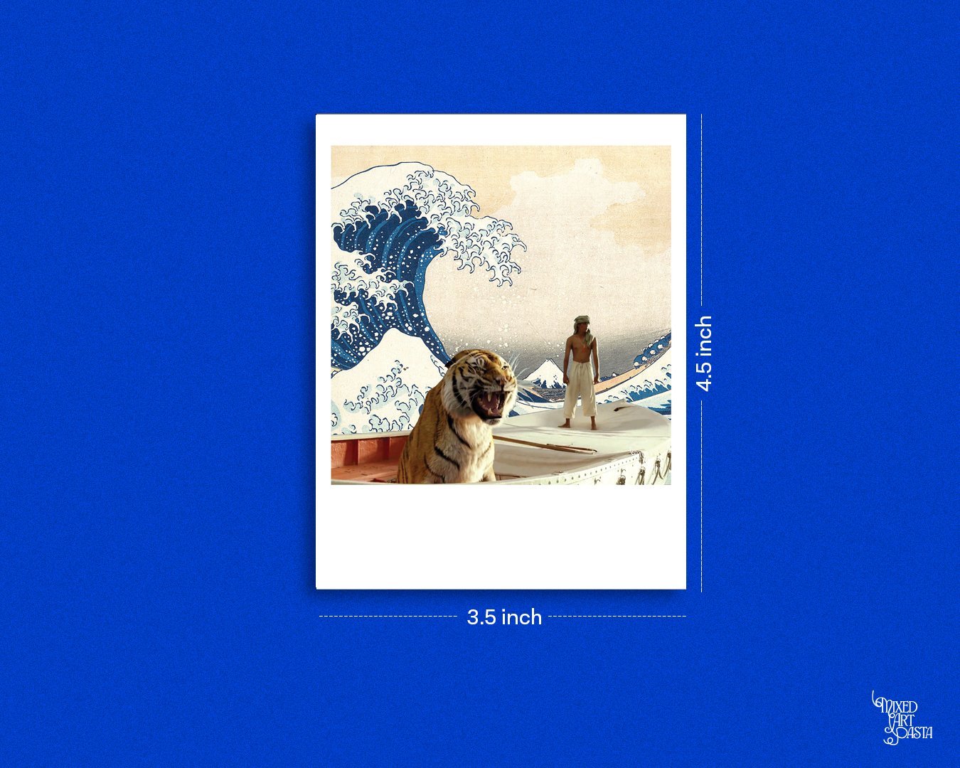 Life of Pi x Great Wave off Kanagawa Polaroid Life of Pi x Great Wave off Kanagawa Polaroid