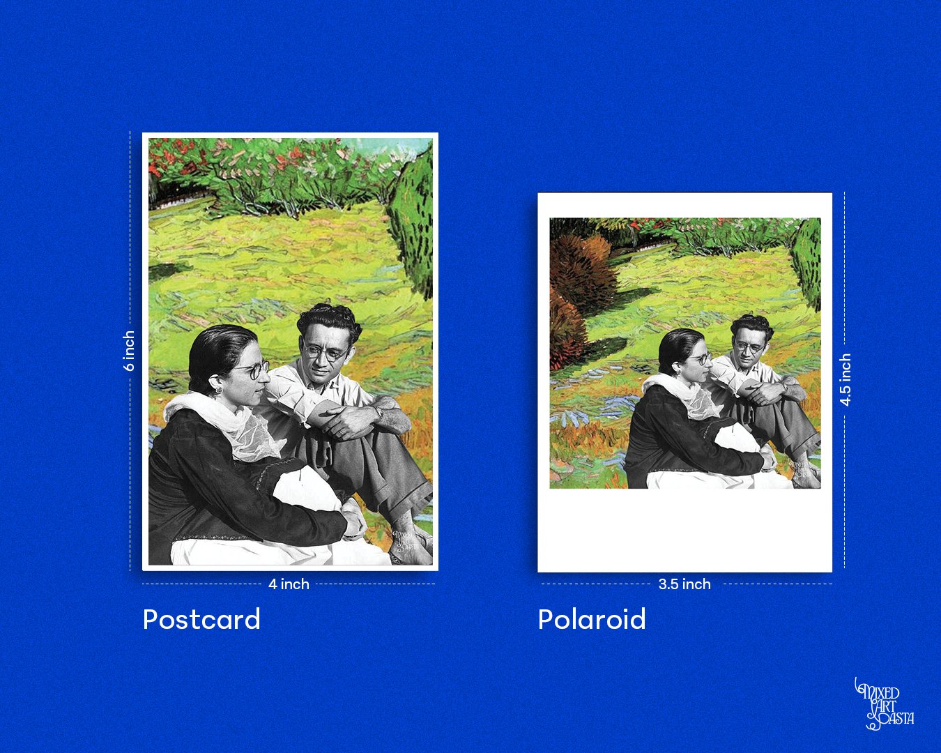 Manto & Safia x Sunny Lawn in a Public Park by Vincent Van Gogh Designs